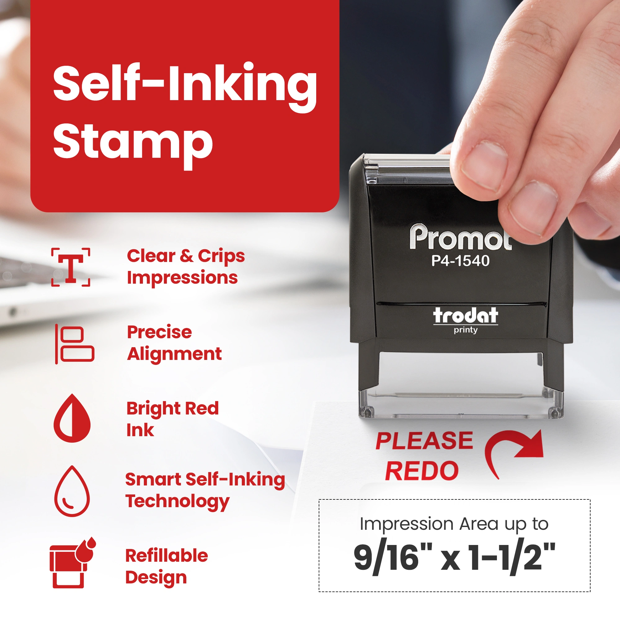 Icon Please Redo Stamp